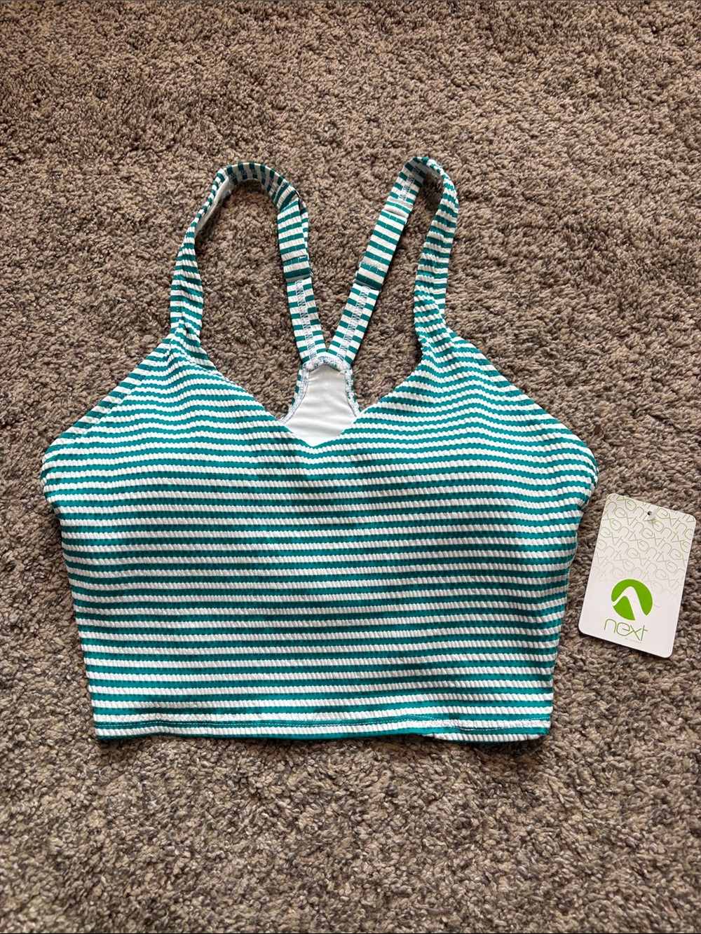 Next Coronado Tankini Bathing Suit Top size large NWT